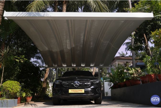 Galva roofers car porch