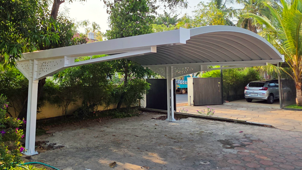 PEB Model Car Porch In Home